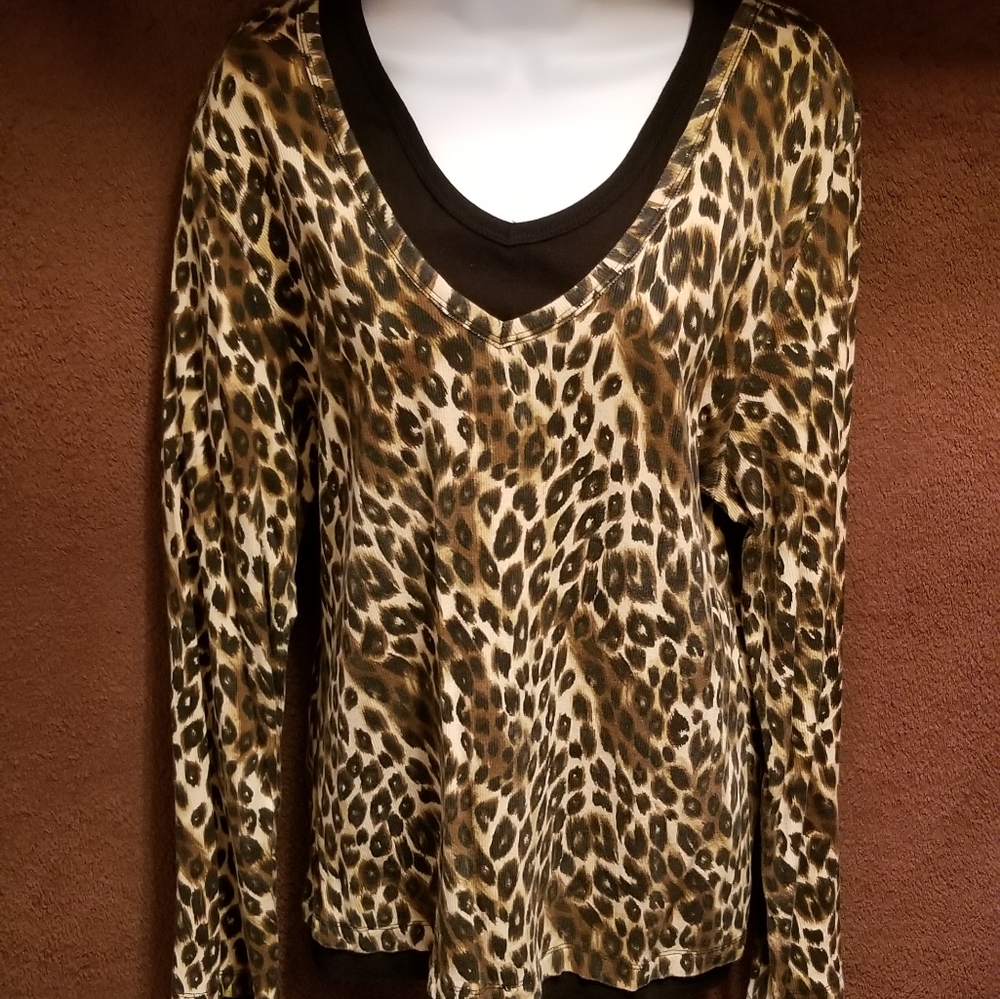 Zoey beth plus long sleeve shirt